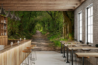 Charm of understated paths.

