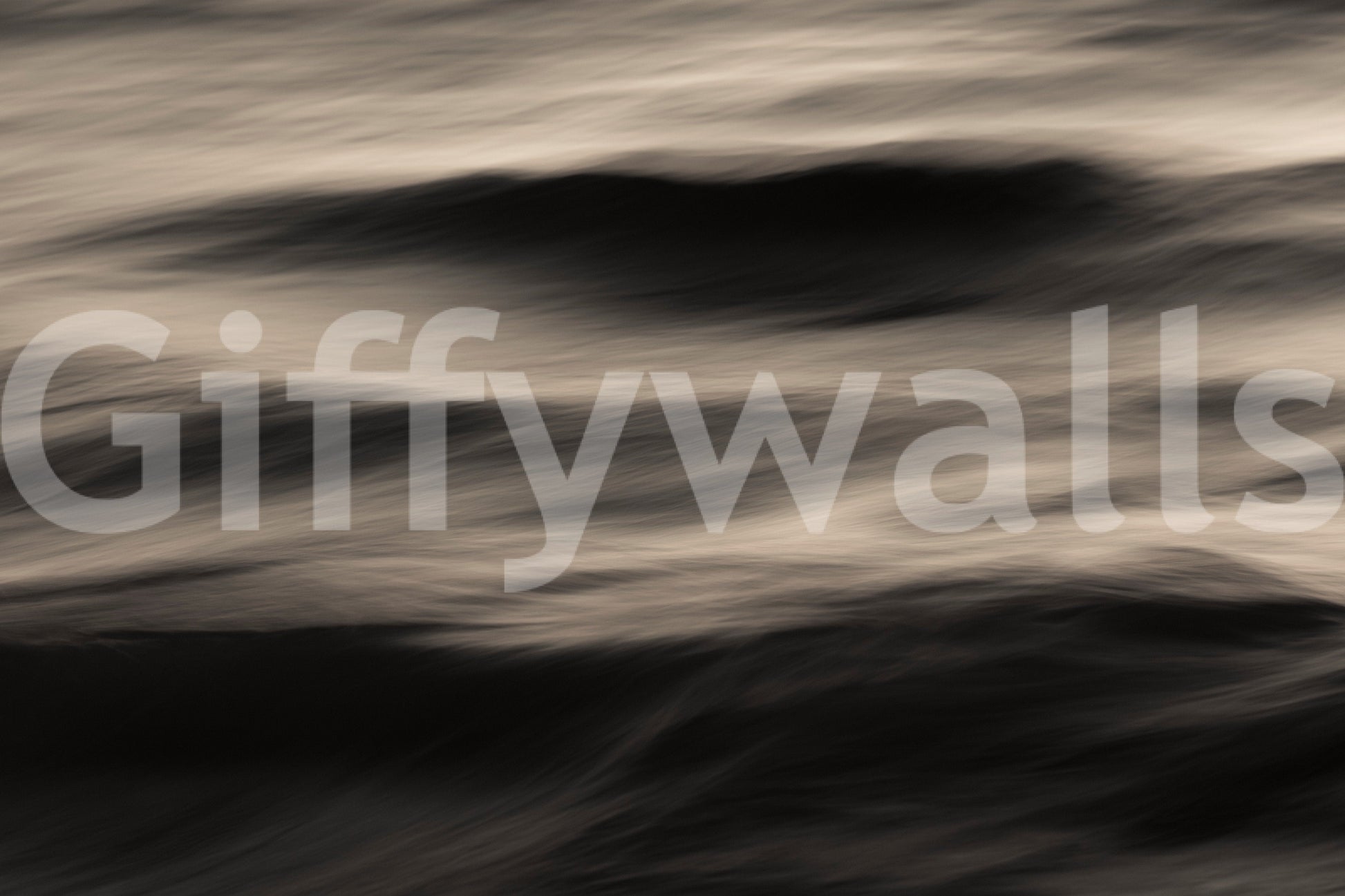 A high-quality serene ocean wall mural for walls.

