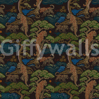 Whispers of the Tiger Grove graceful wallpaper

