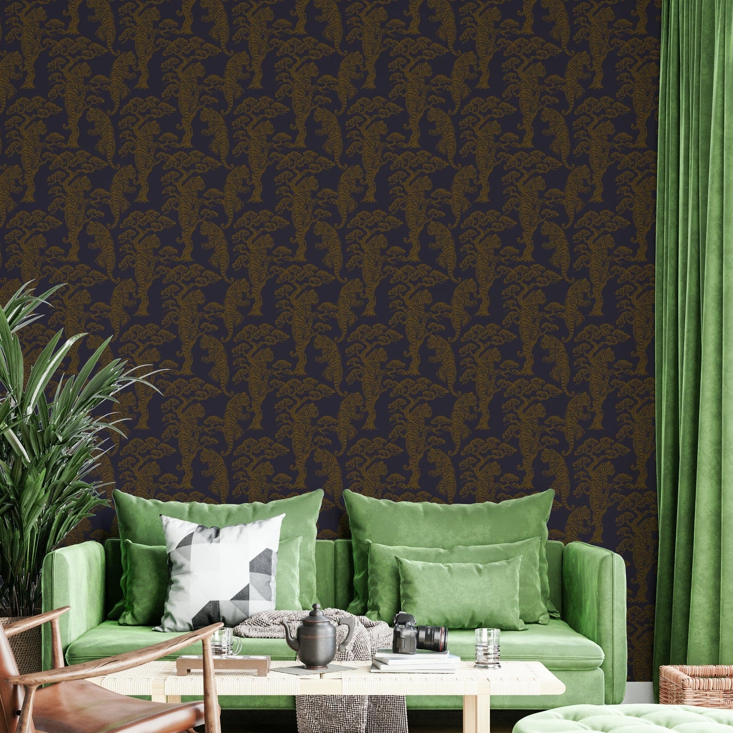 Tiger Dynasty elegant wall decor.