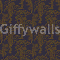 Tiger Dynasty dignified wall art.