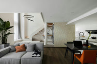 Graceful fluidity in pattern.

