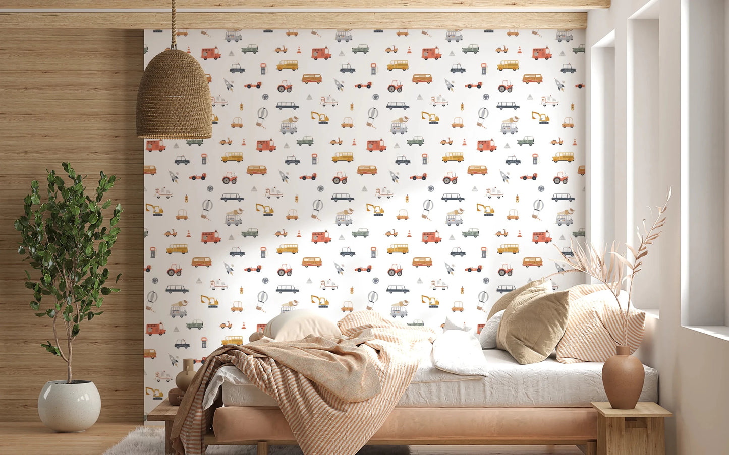 Toot - Toot! Transportation Fun Wallpaper⁠