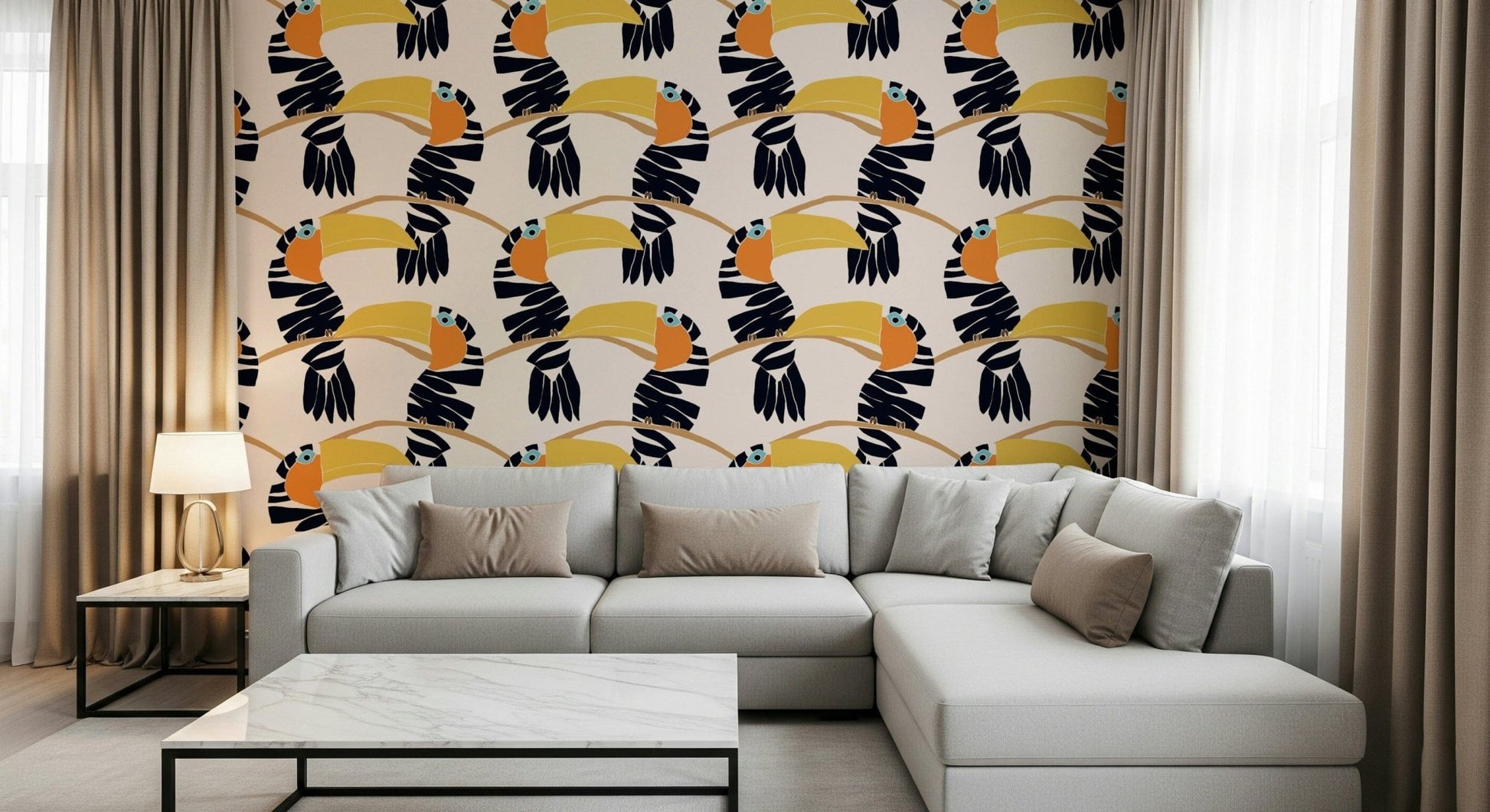 Toucans on Parade Wallpaper⁠