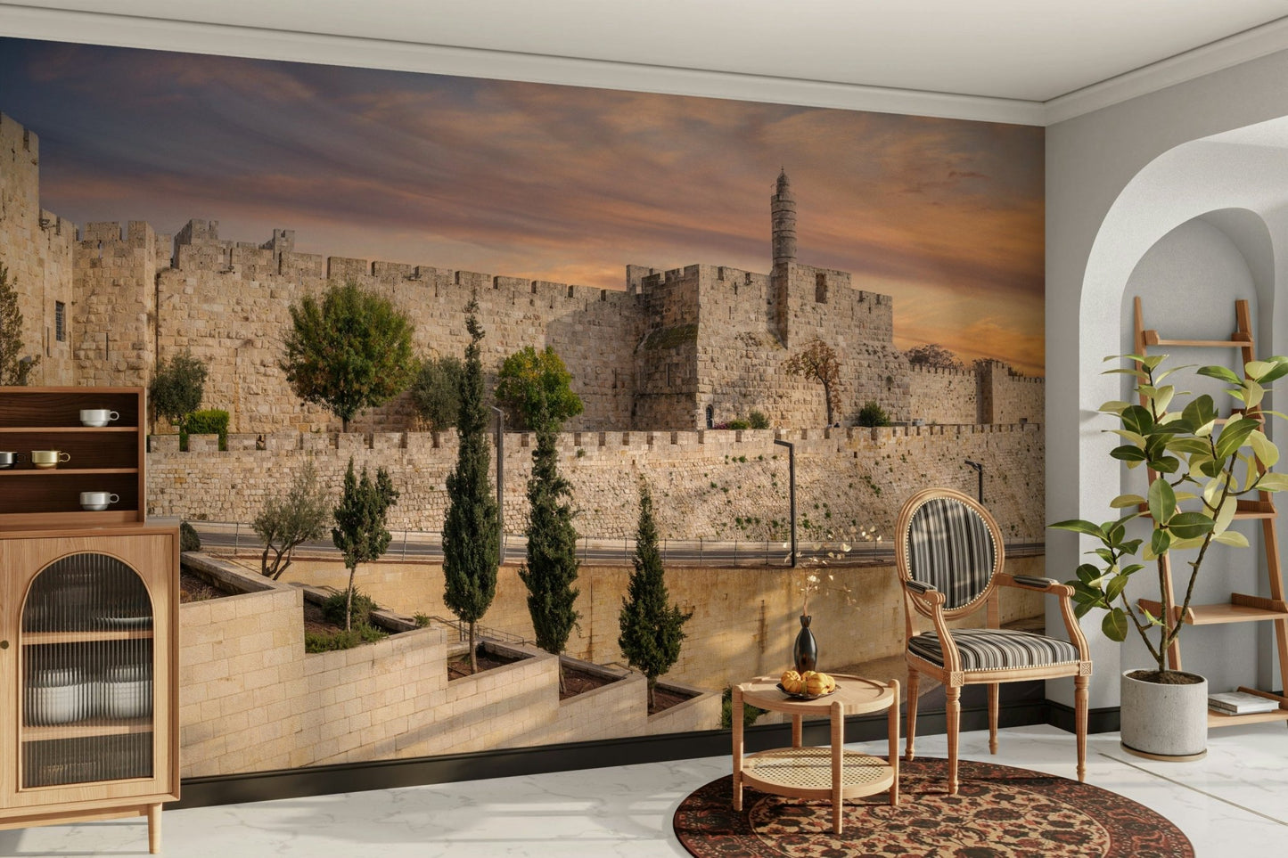 The feeling is one of timeless beauty.

