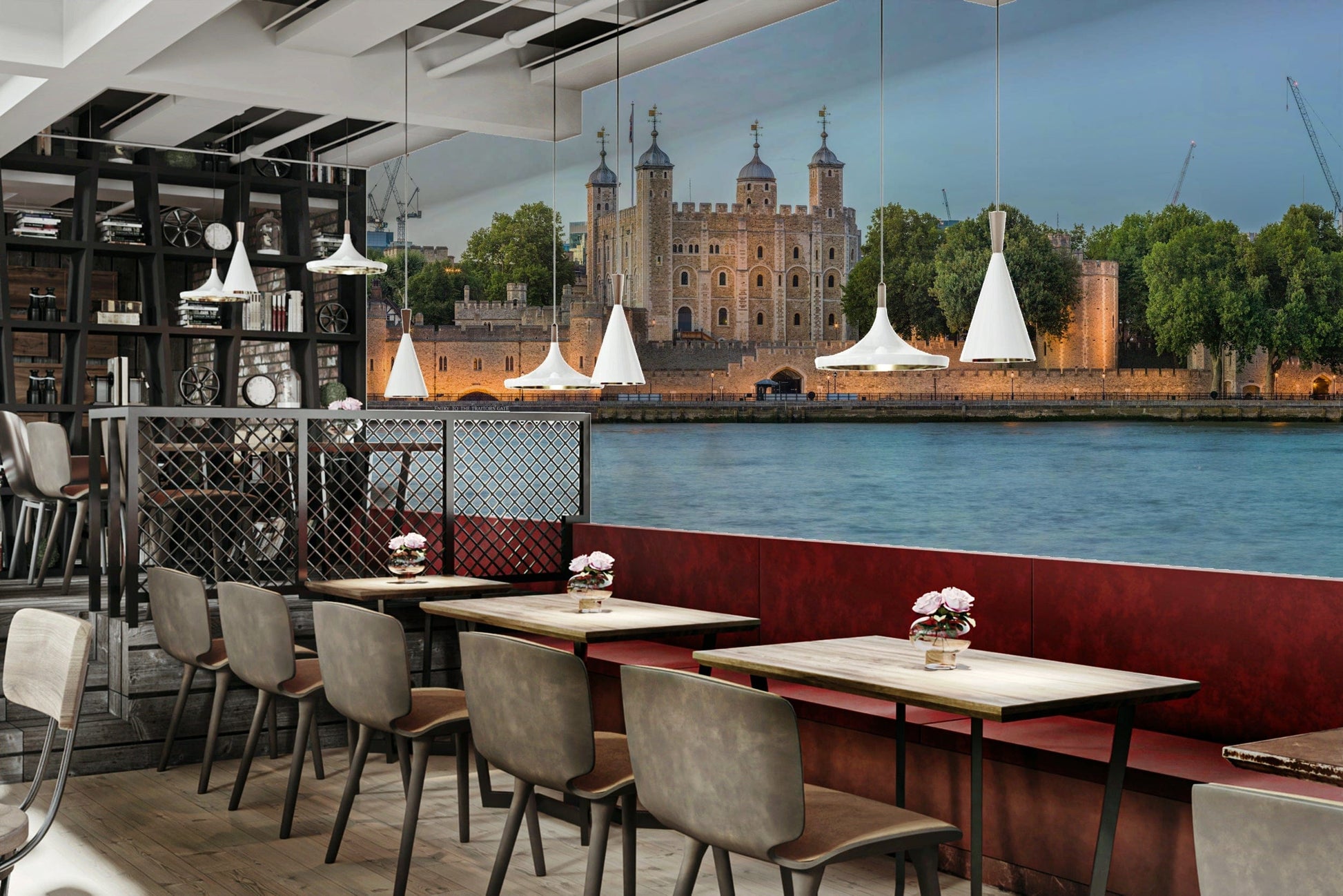 A classic London landmark wallpaper for walls.

