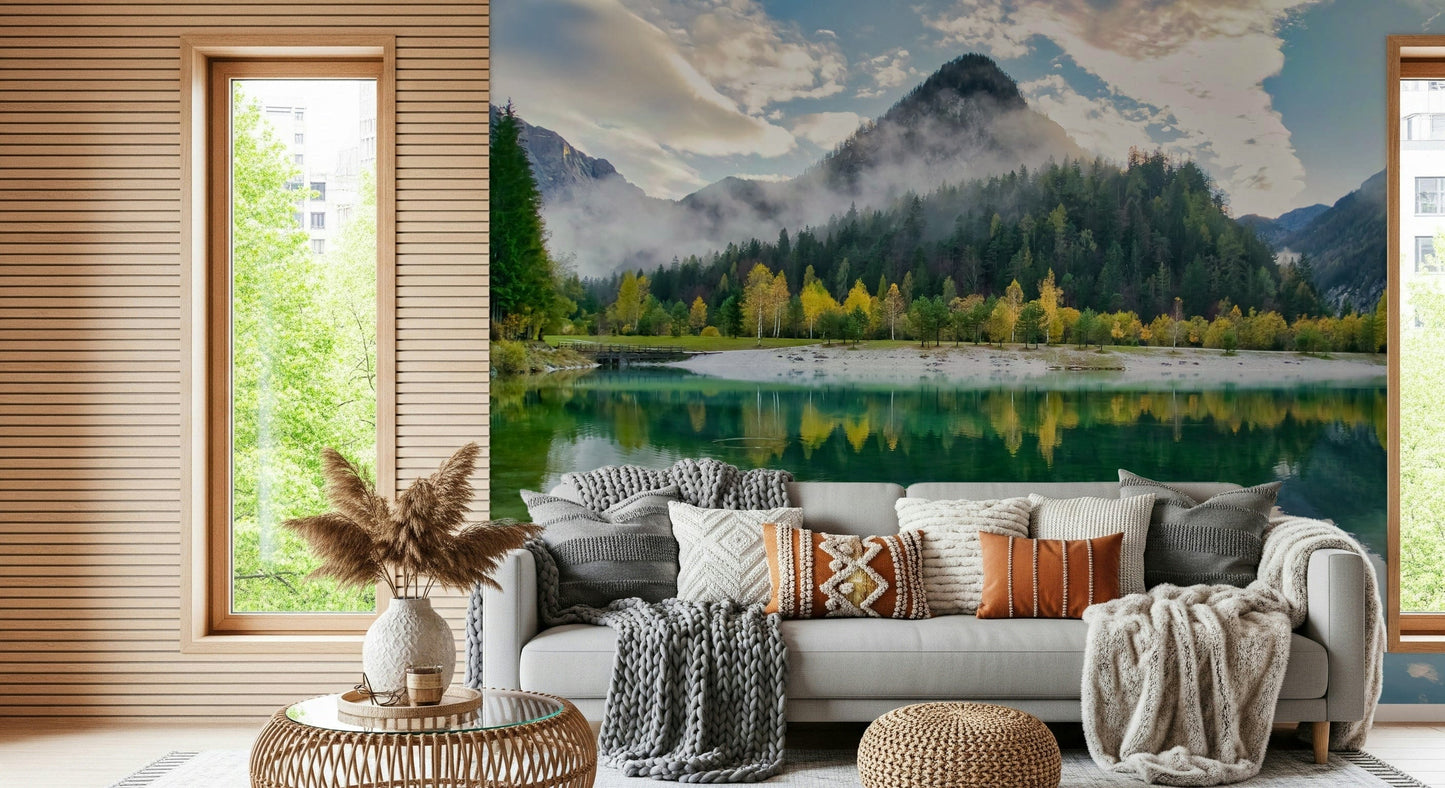 Alpine Reflection Wall Mural -2423008