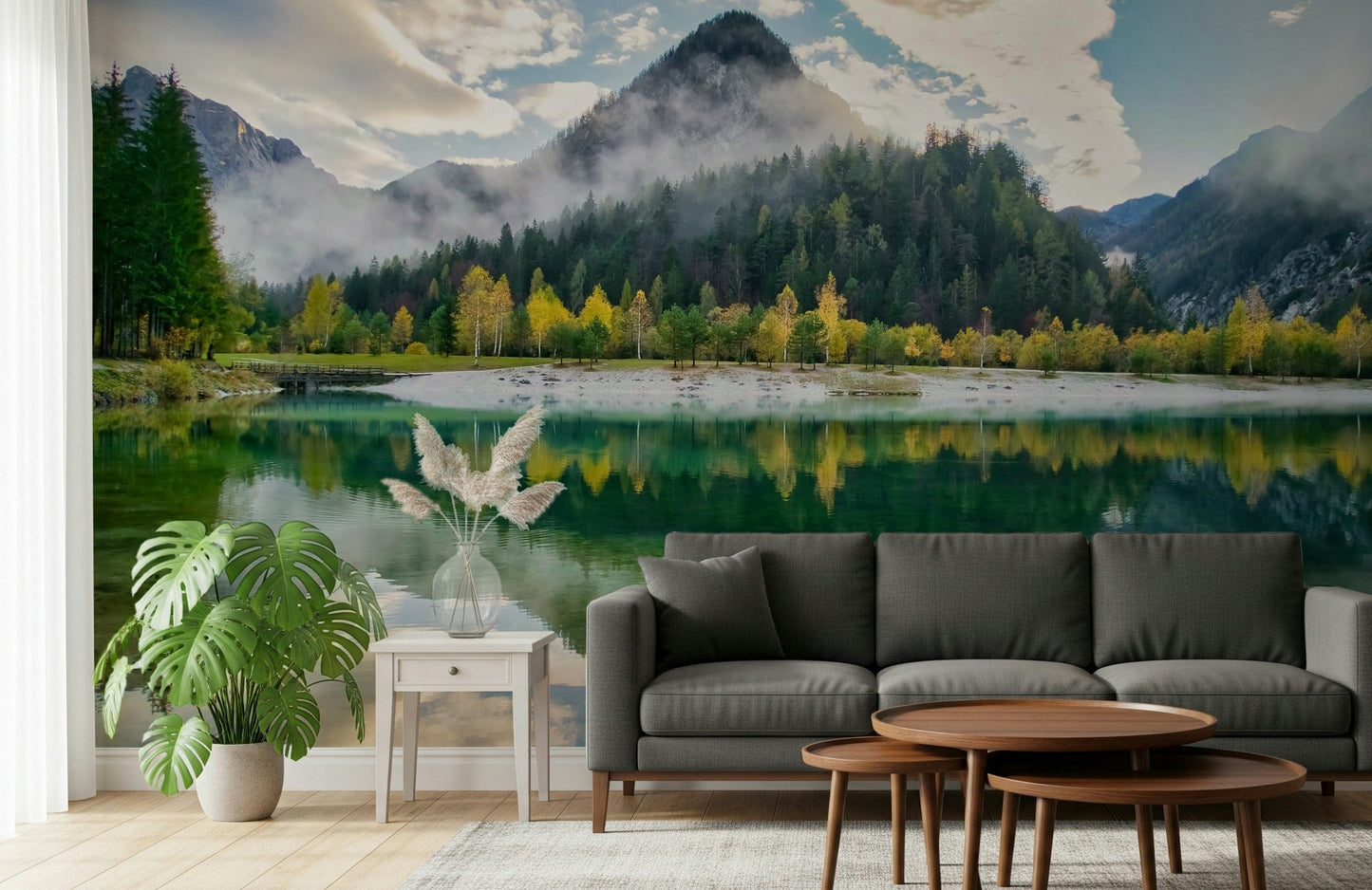 Alpine Reflection Wall Mural -2423008