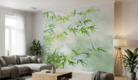 Tranquil Bamboo Wall Mural