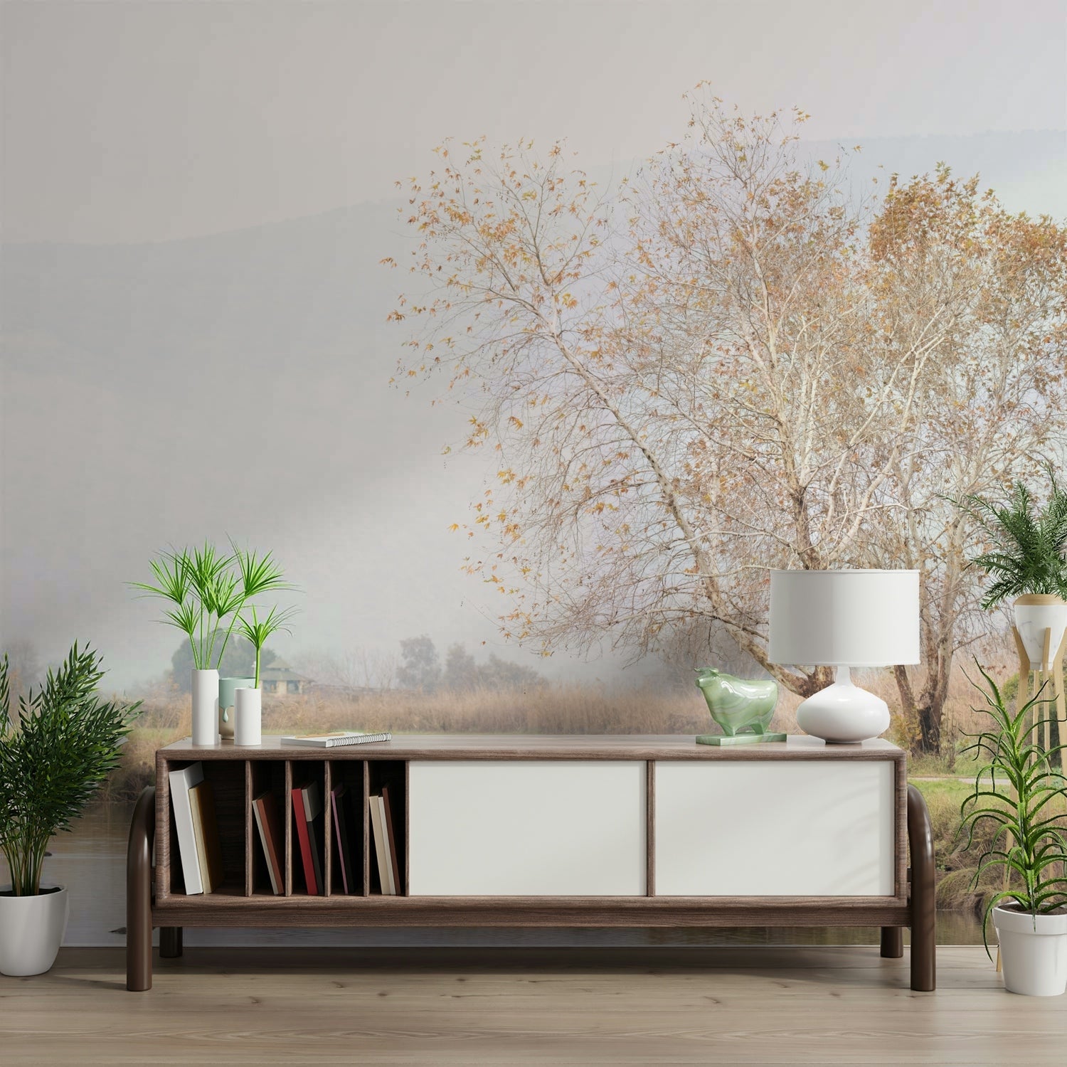The texture appears smooth and realistic, like a high-quality photographic print.
