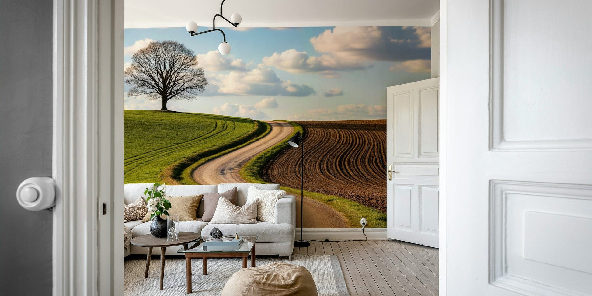 The image feels peaceful and restful.

