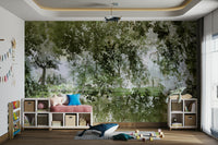 abstract nature-themed wall decor

