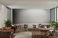 A beautiful wide-angle wall mural of the sea.

