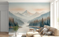Tranquil Valley Wall Mural