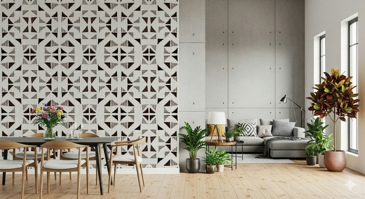 Triangles Composition Chocolat Wallpaper⁠