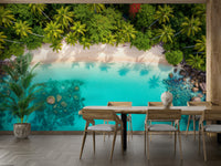 Wallpaper for walls with a fantastical landscape

