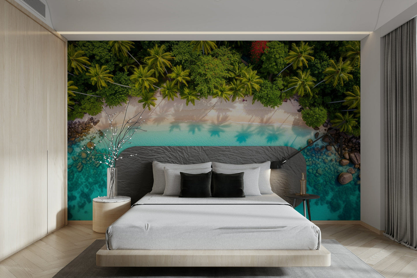 Tropical dreams, detailed view

