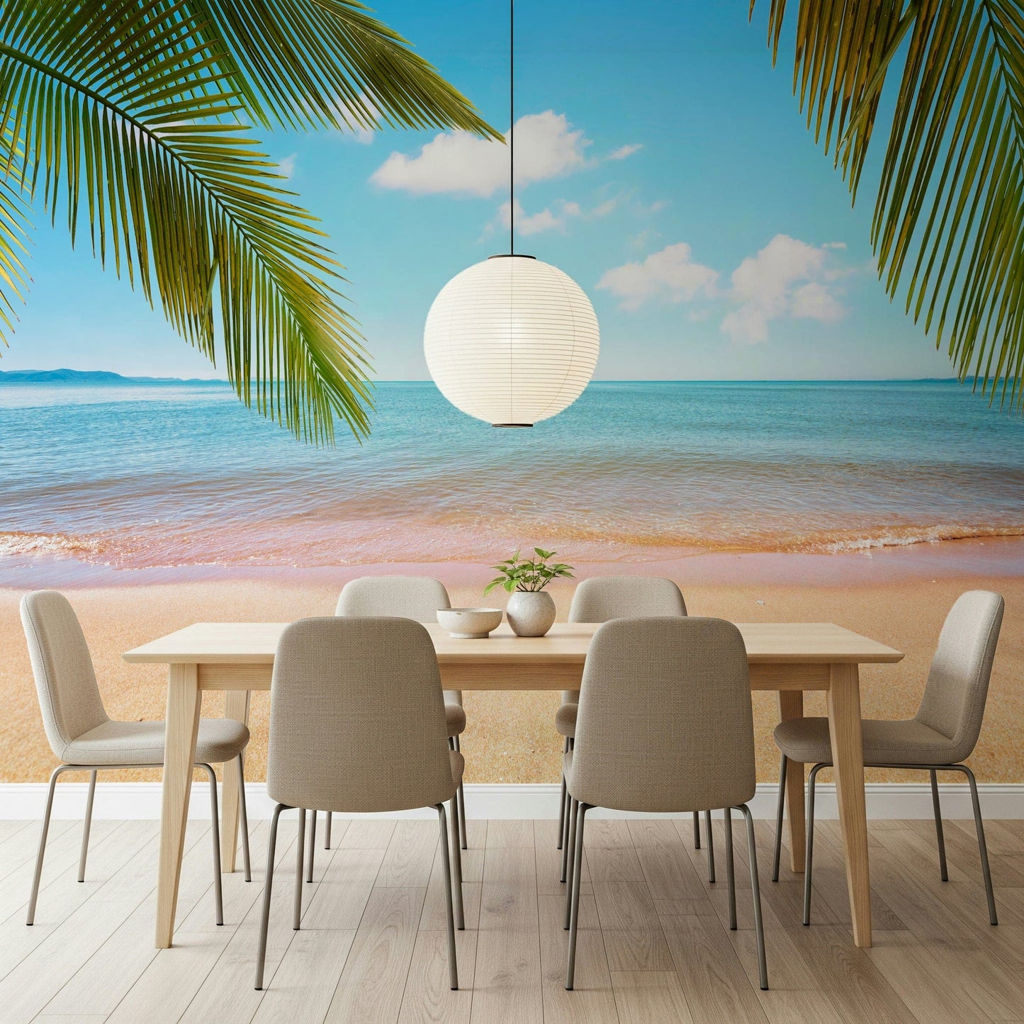 Tropical Shore Wall Mural