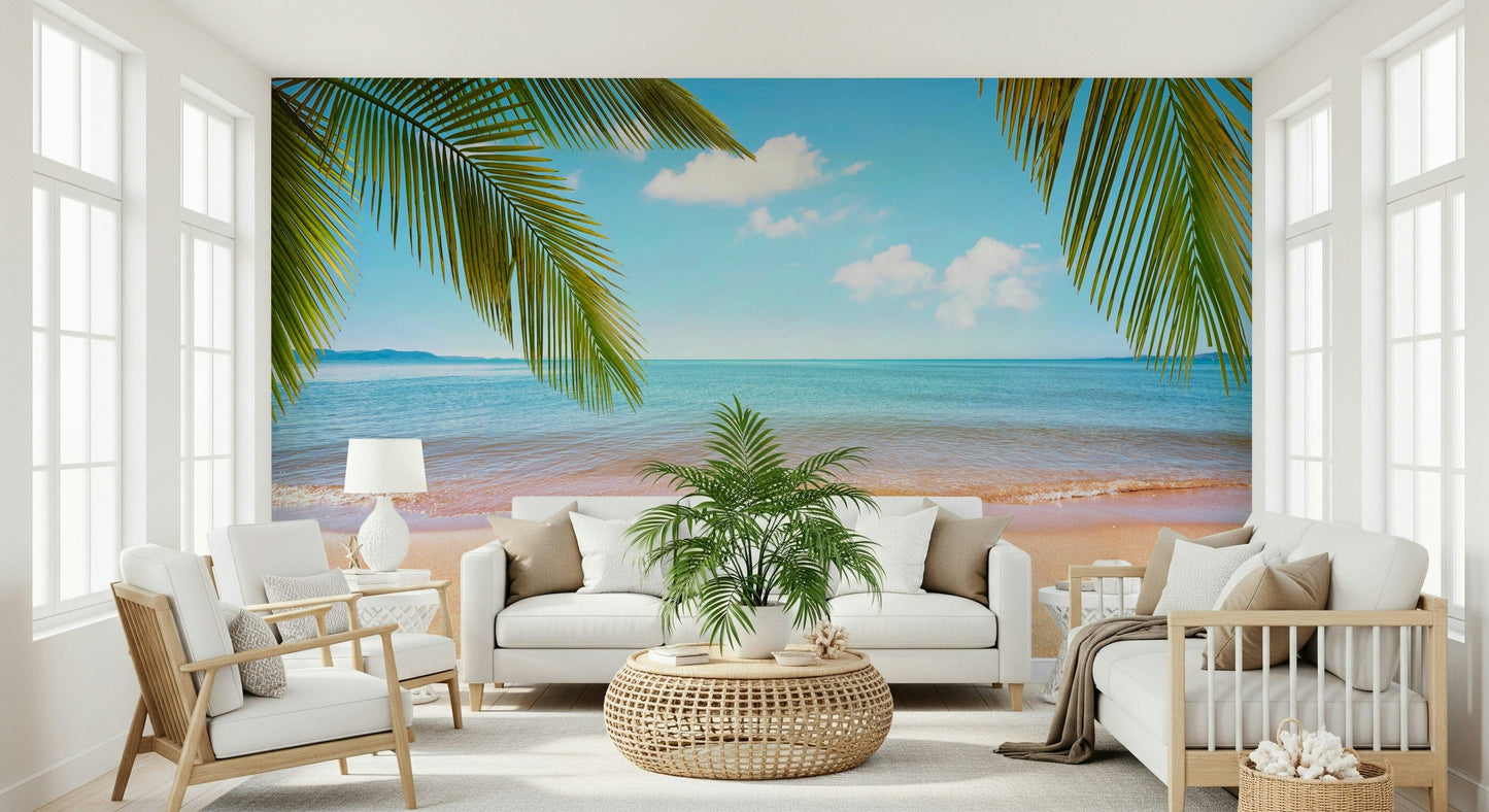 Tropical Shore Wall Mural