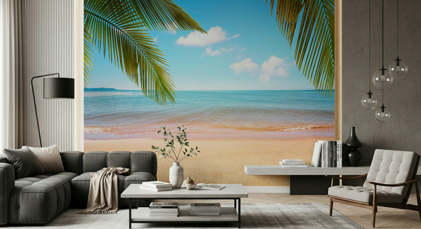 Tropical Shore Wall Mural