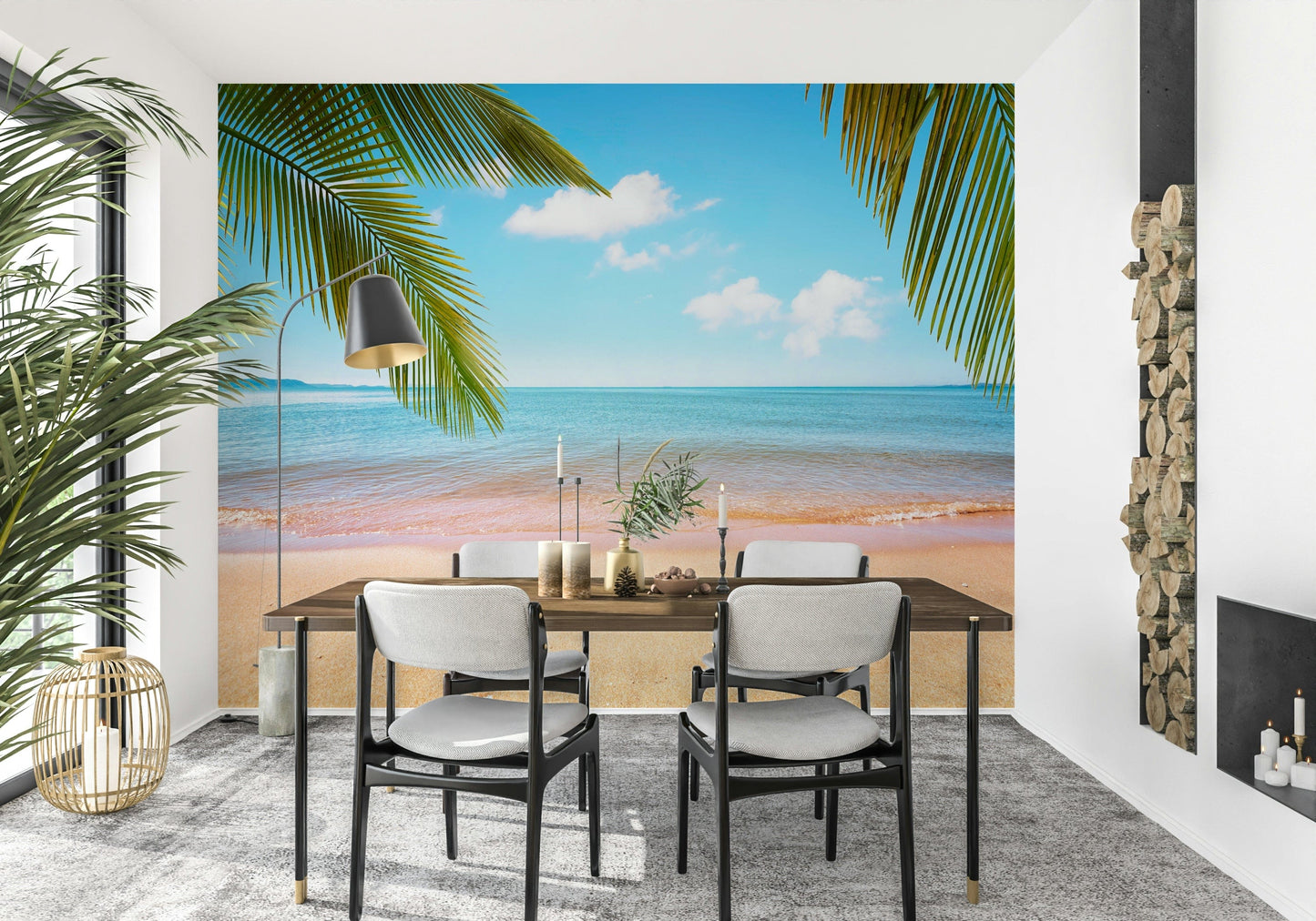 Tropical Shore Wall Mural