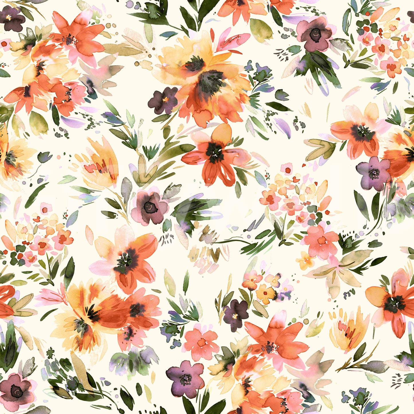 Tropical Flowers Wallpaper⁠