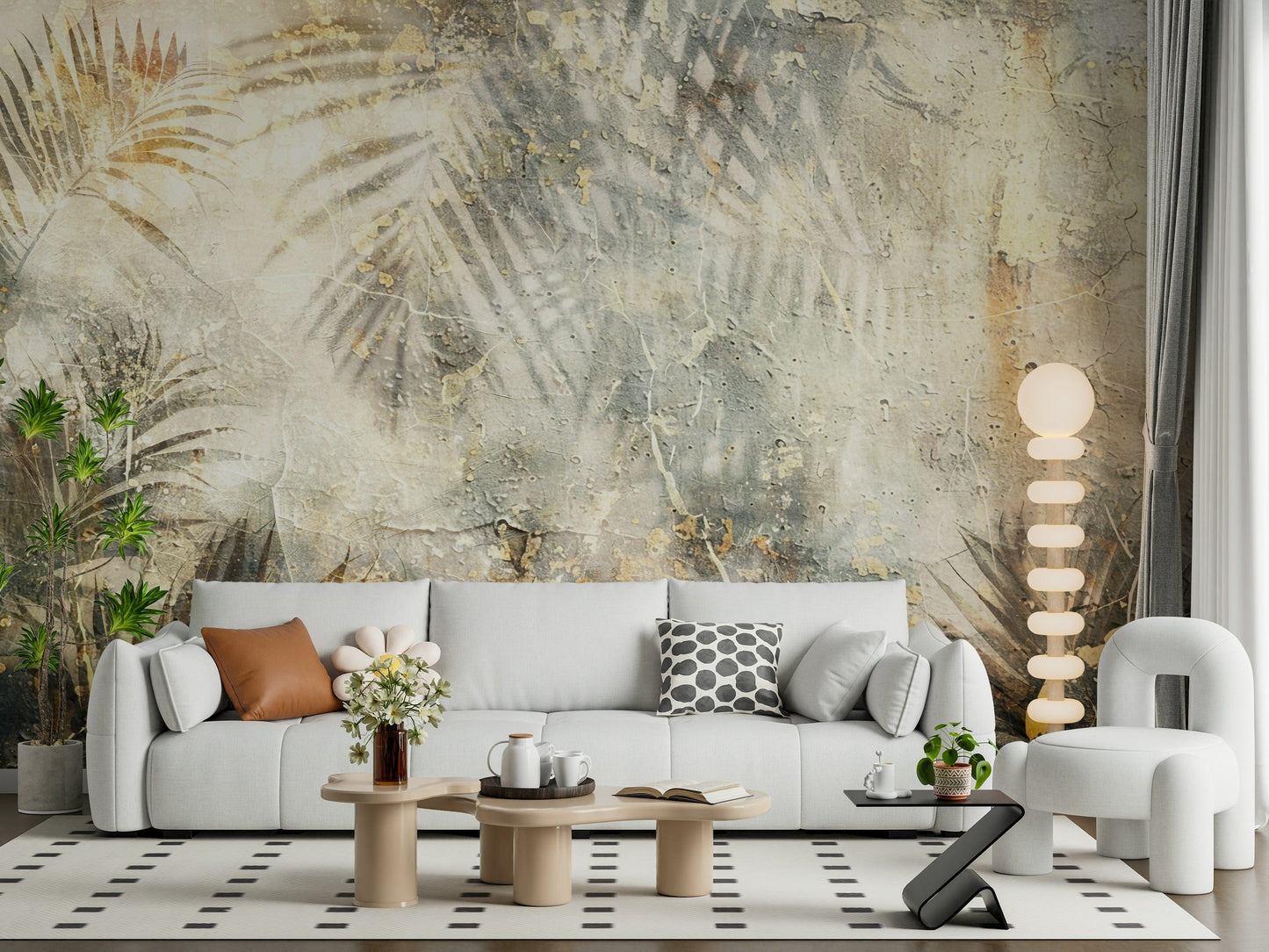 Tropical Grunge Wall Mural -2792248