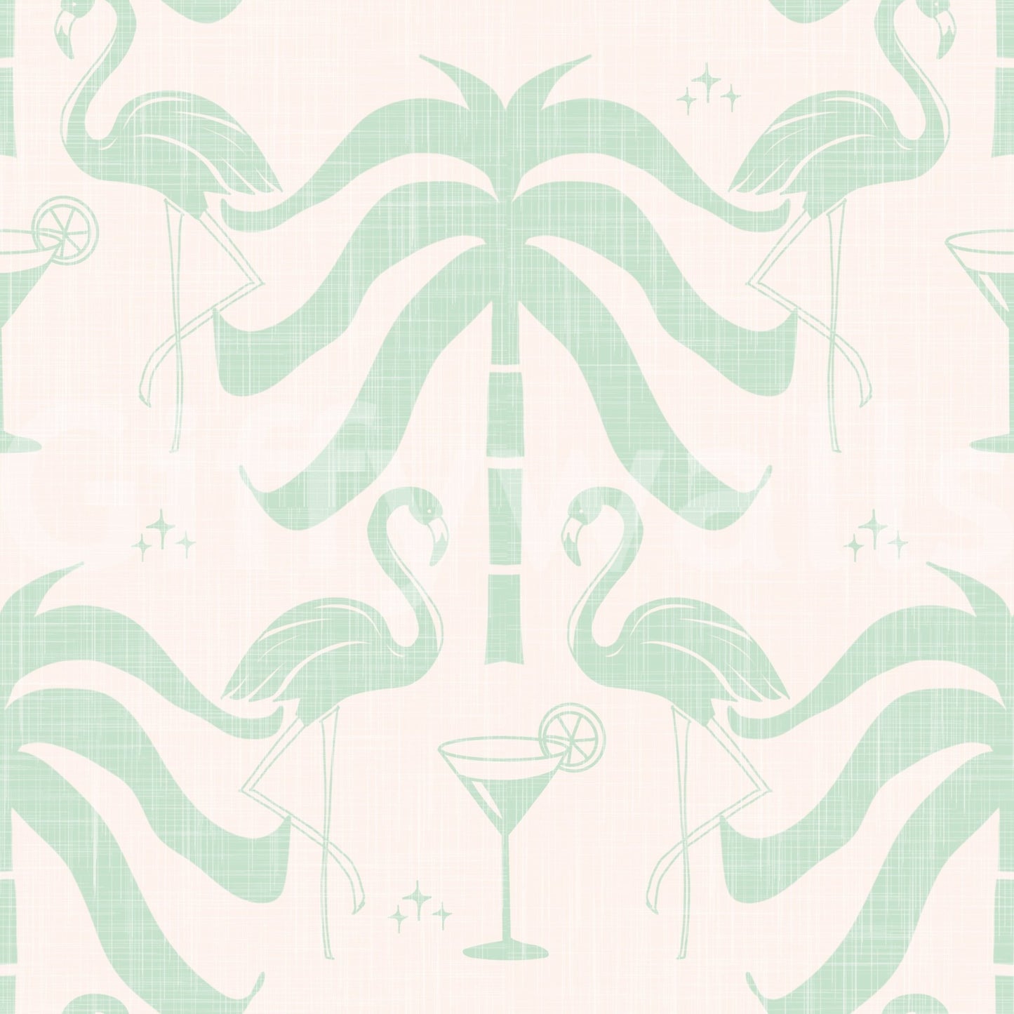 The design is non-realistic and interpretive.

