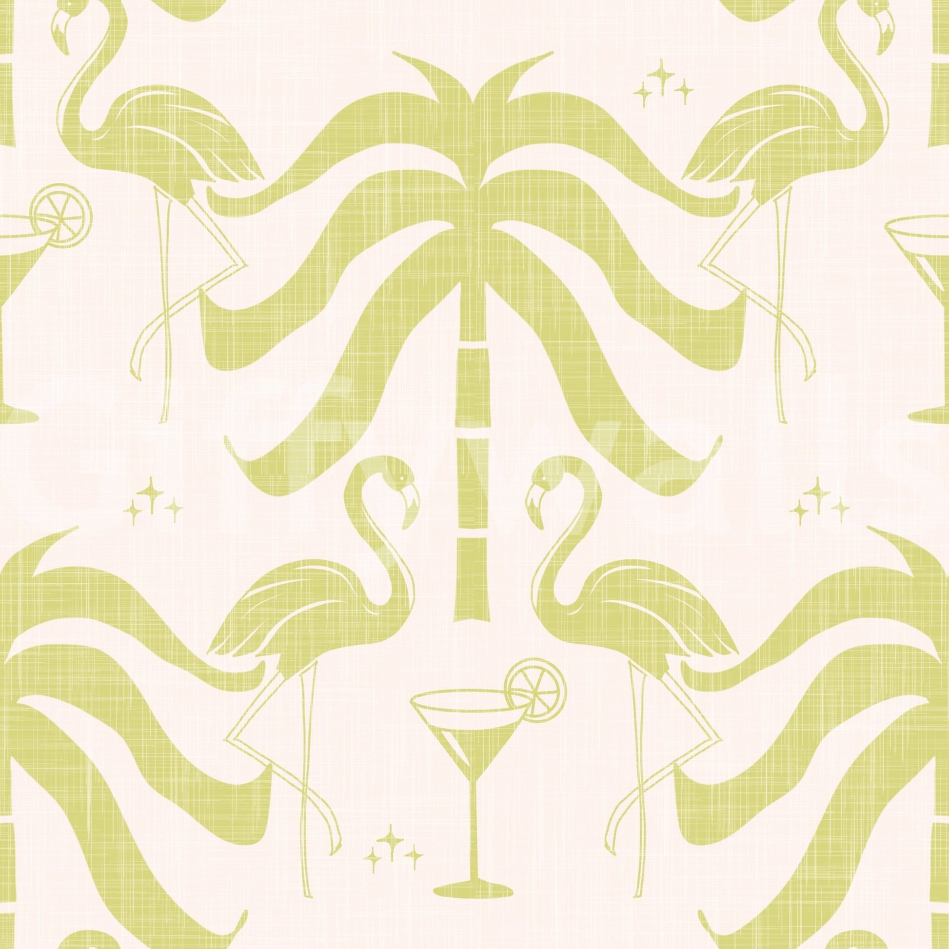 The design is non-realistic and interpretive.

