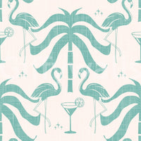 The design is non-realistic and interpretive.

