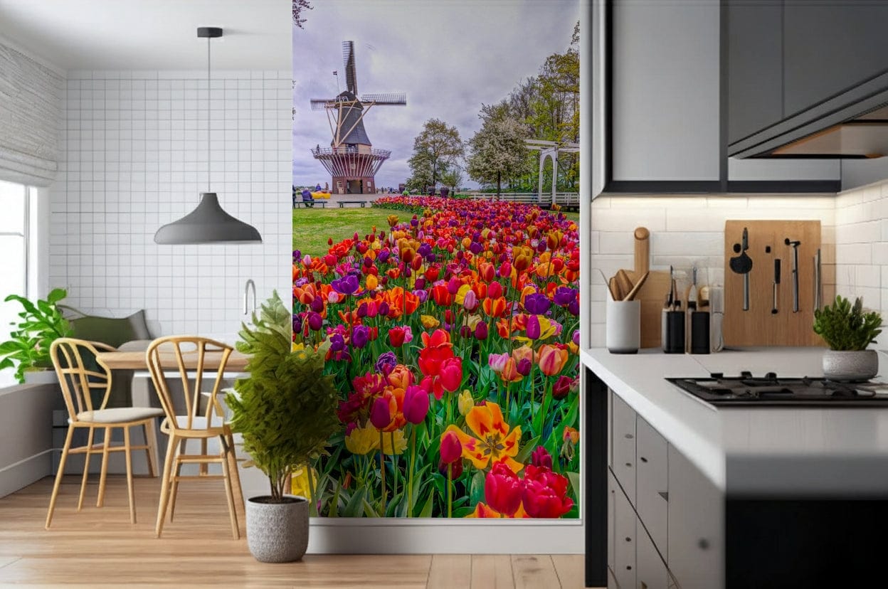Holland garden view Tulip Windmill Garden impressive home decor
