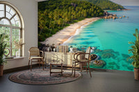 Mural wallpaper capturing a peaceful atmosphere

