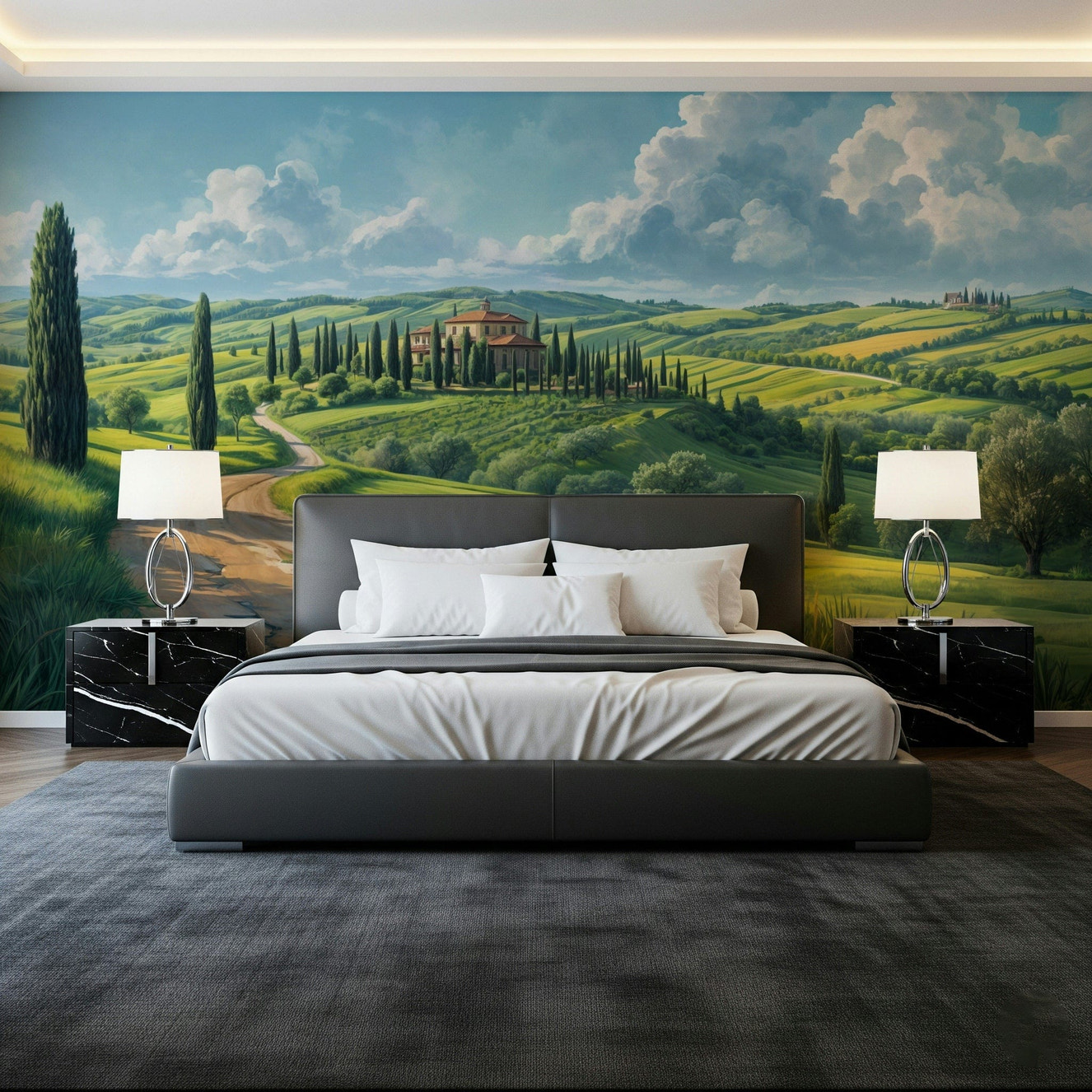 Tuscan Vista Wall Mural