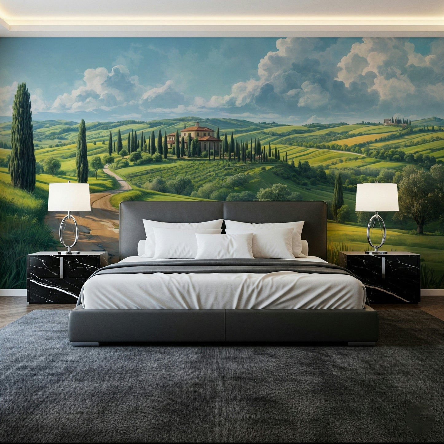 Tuscan Vista Wall Mural