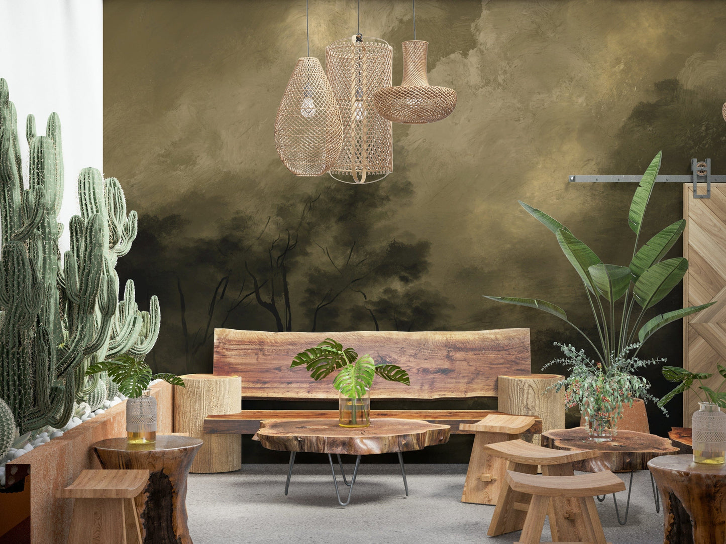 Golden Twilight Wall Mural -2749790