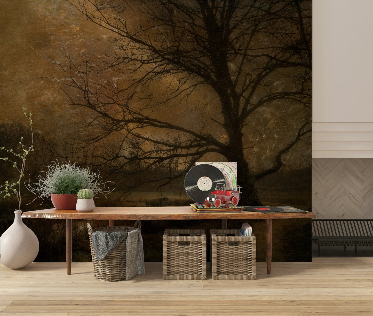 Golden Grove Twilight Wall Mural -1644233