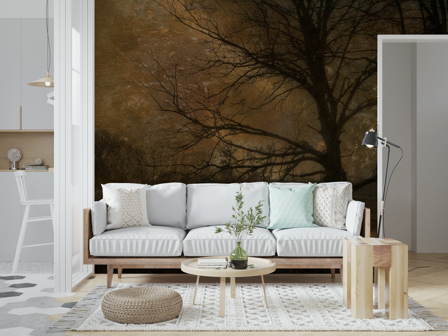 Golden Grove Twilight Wall Mural -1644233