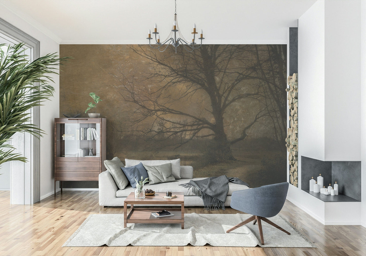 Golden Grove Twilight Wall Mural -1644233