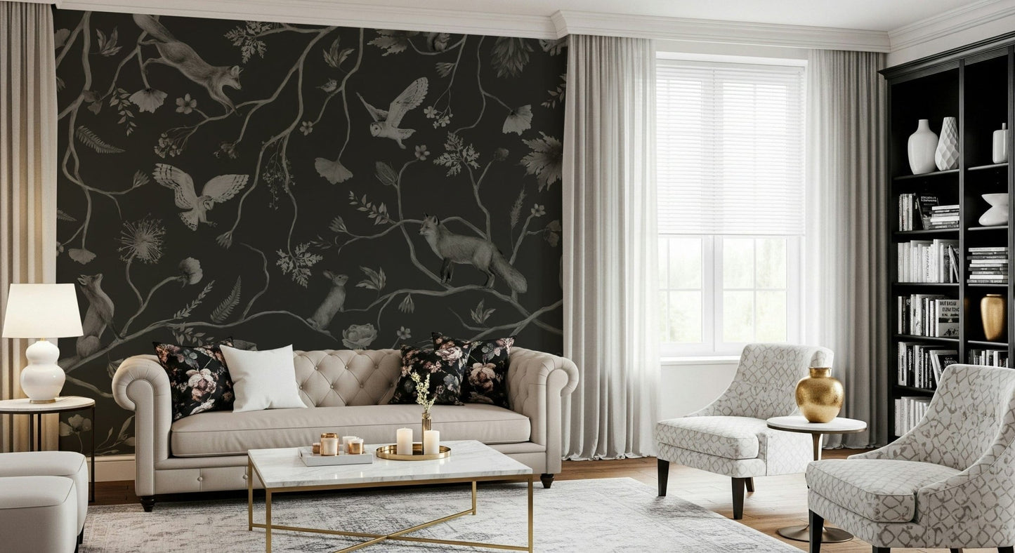 Twilight Grove Wall Mural