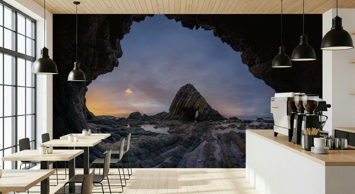 Coastal Portal at Twilight Wall Mural -2631963