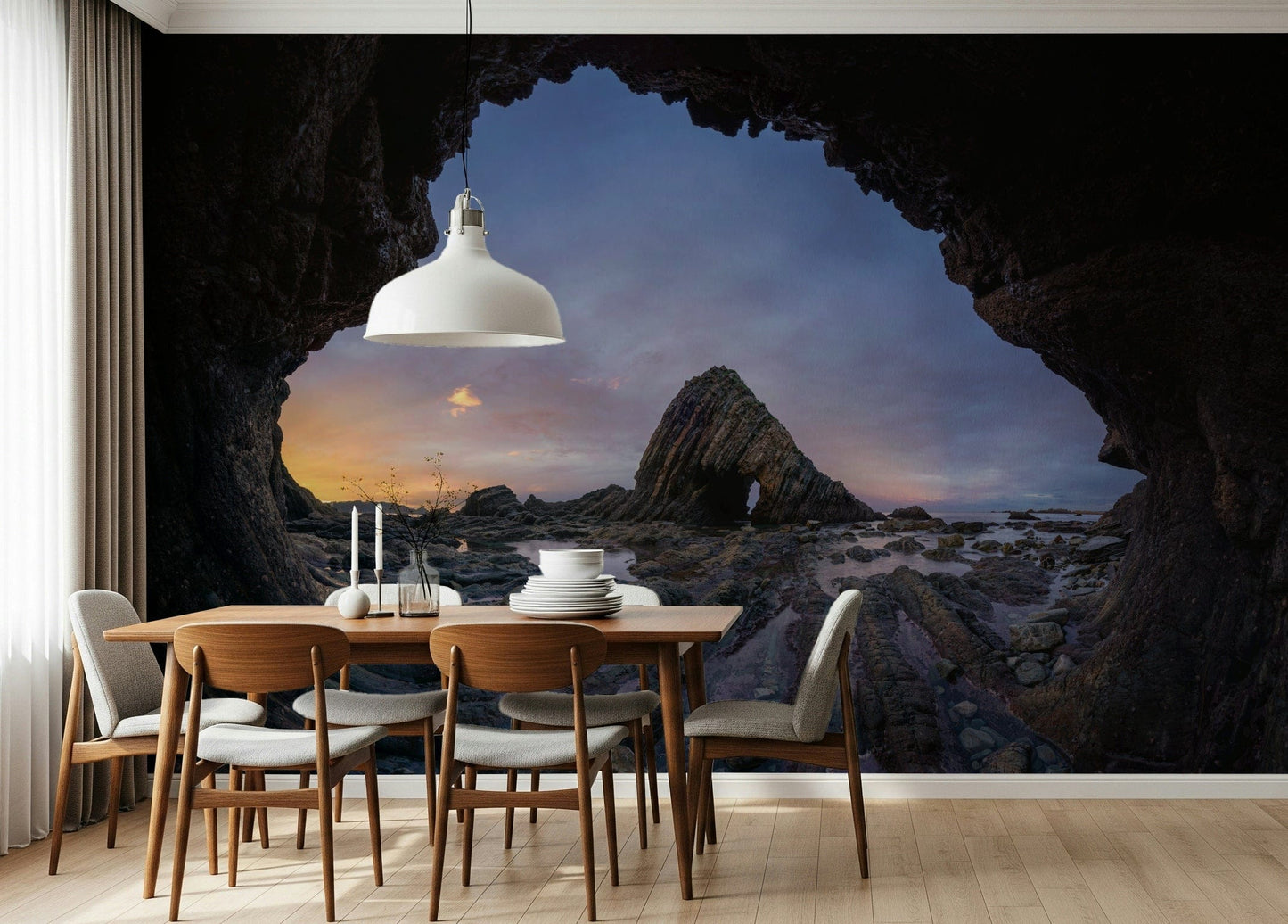 Coastal Portal at Twilight Wall Mural -2631963