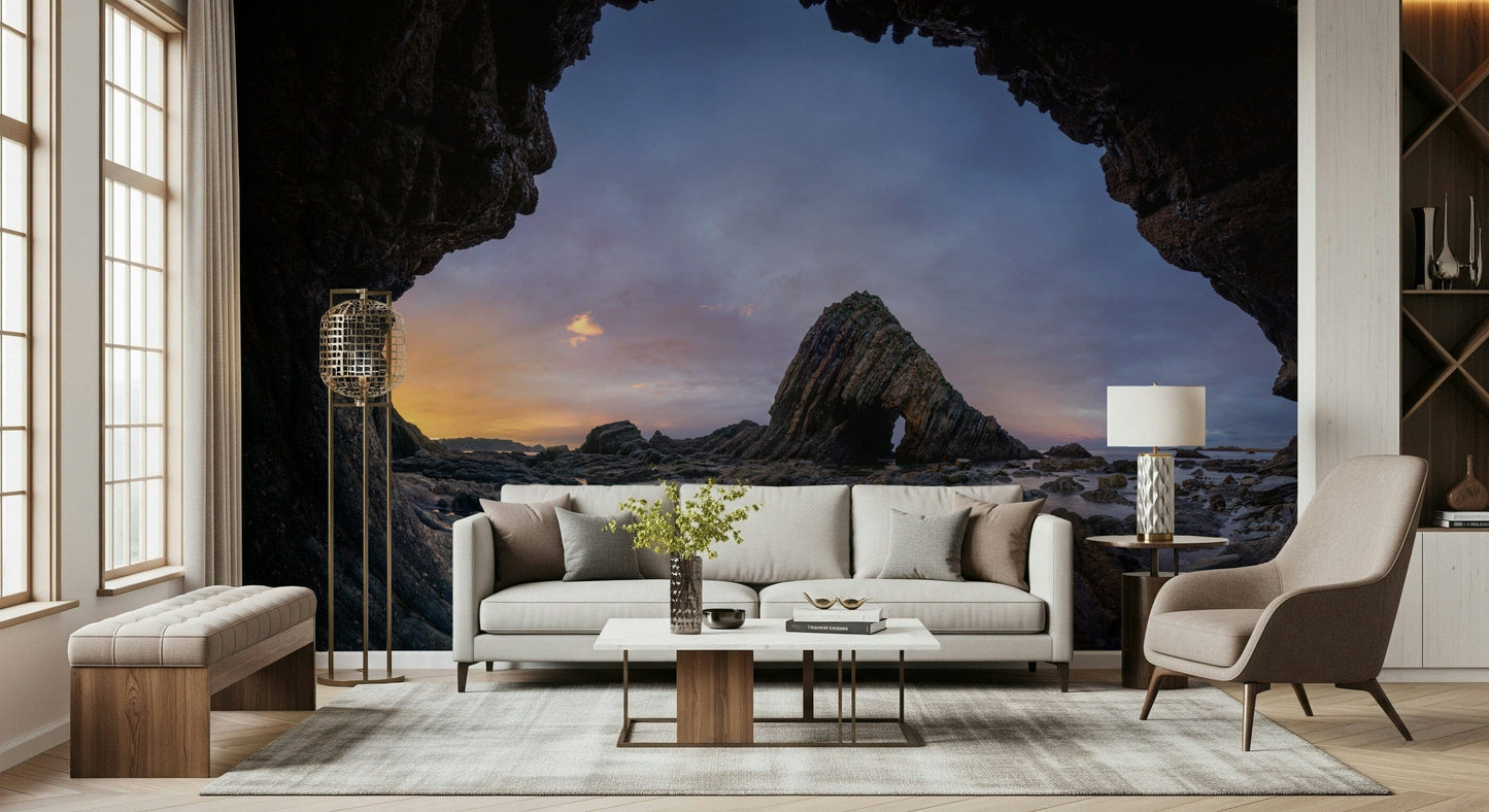 Coastal Portal at Twilight Wall Mural -2631963