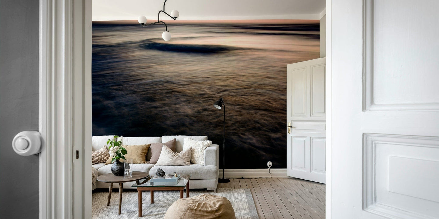A contemplative evening sky wallpaper mural for a feature wall.

