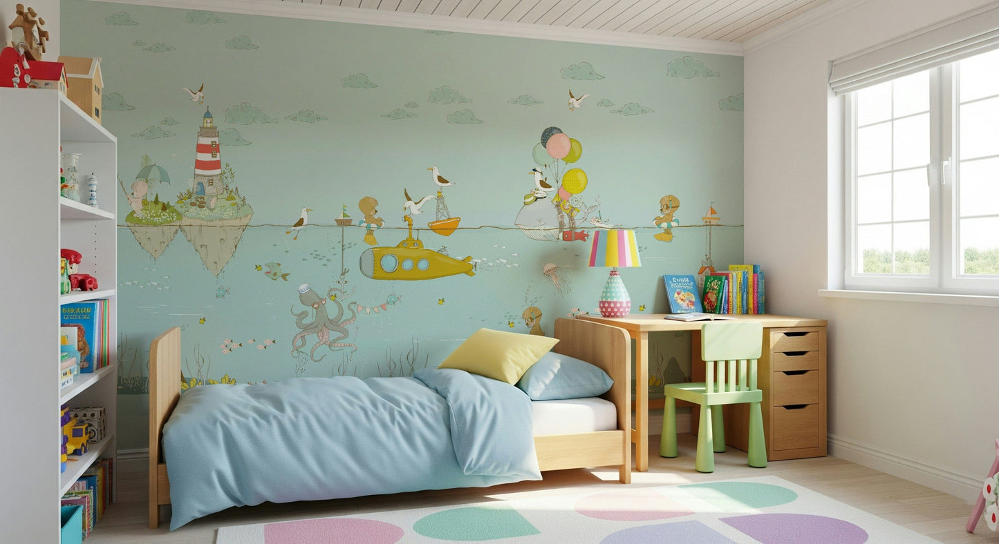 Underwater Whimsy Wall Mural -2759474