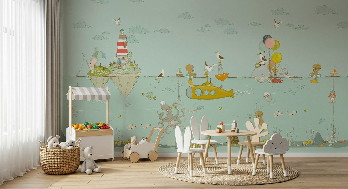 Underwater Whimsy Wall Mural -2759474