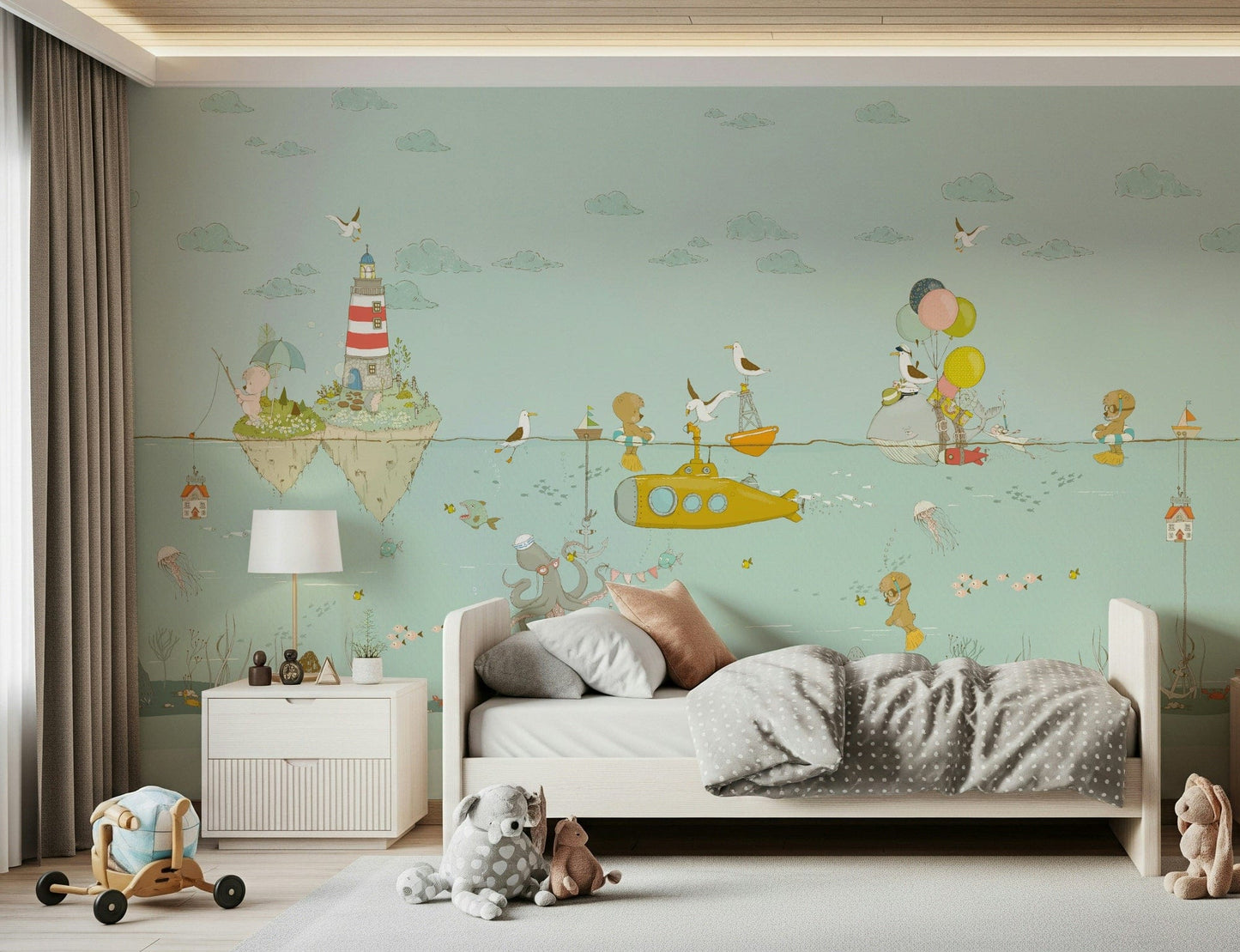 Underwater Whimsy Wall Mural -2759474