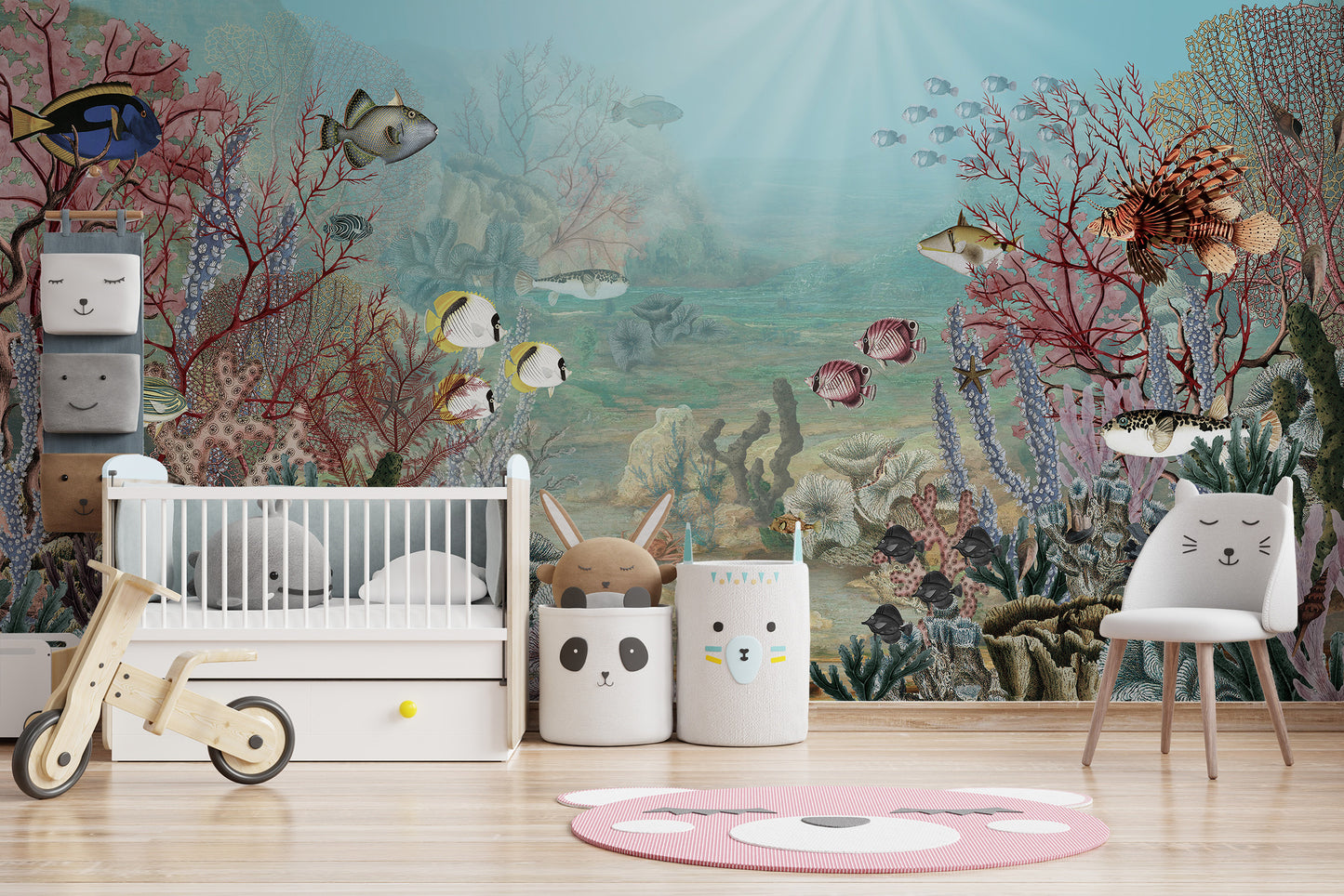 Underwater Corel reef wallpaper for walls - Giffywalls