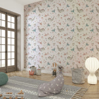 Blooming florals in an underwater palette

