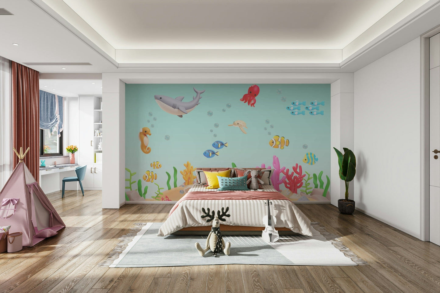 The image feels playful and joyous.

