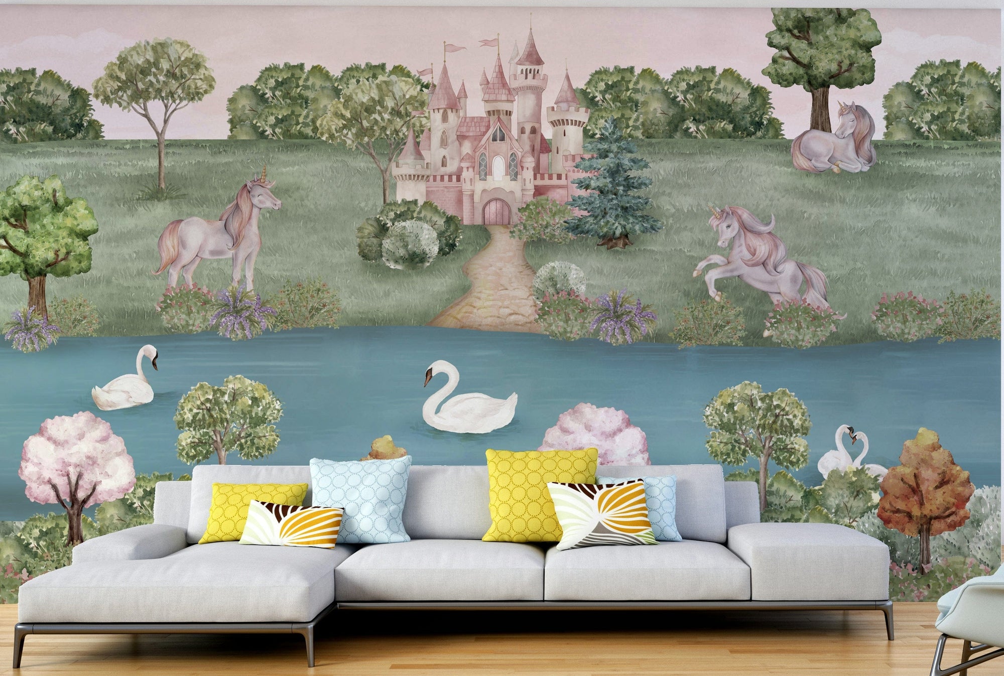 The image has a calm, tranquil mood.

